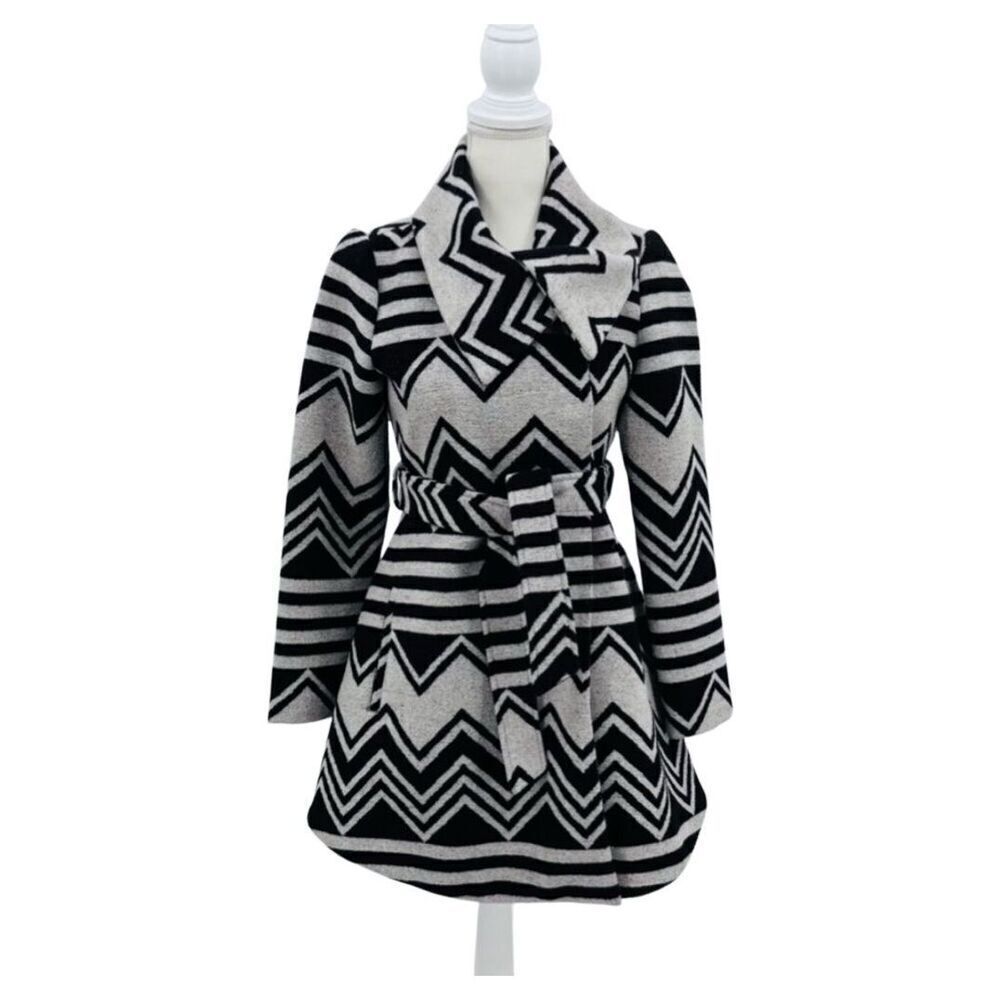 Jack Jacket Coat Azteca Black Gray